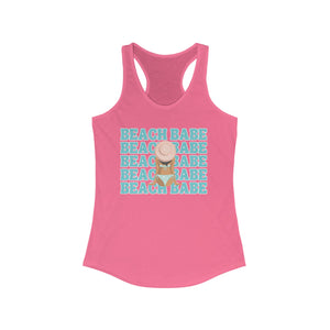Beach Babe Bikini Women's Racerback Beach Tank Top