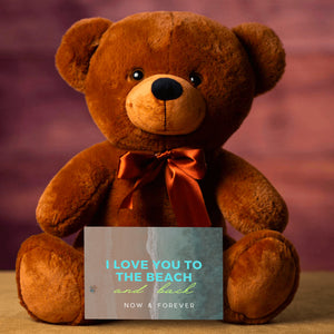 I Love You To The Beach And Back Teddy Bear