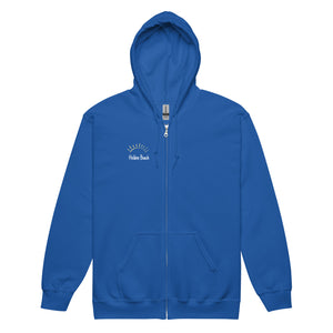 Holden Beach NC 28462 ZipCode Unisex Zippered Hoodie