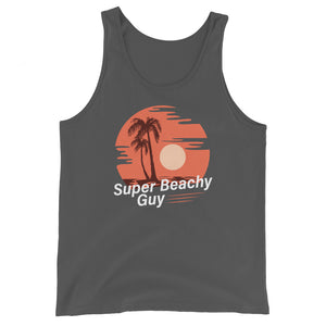 Super Beach Guy Men's Beach Tank Top - Super Beachy