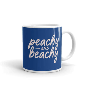 Peachy & Beachy Coffee Mug - Super Beachy