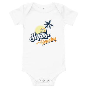Super Beachy Baby Girls' Onesie - Super Beachy
