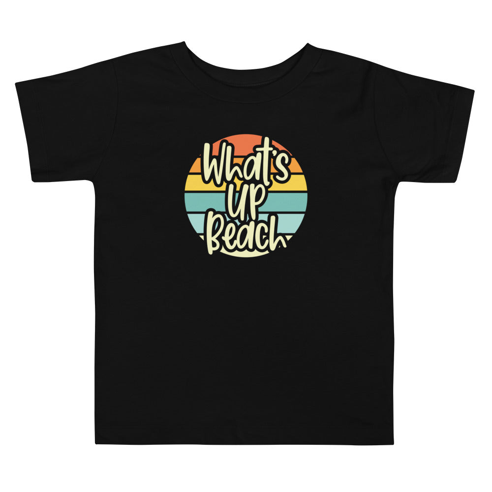 What's Up Beach Toddler Boys' Beach T-Shirt - Super Beachy