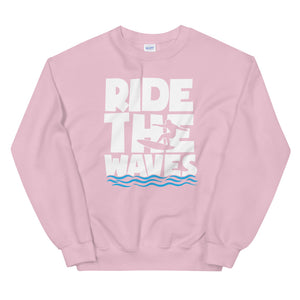 Ride The Waves Men's Beach Sweatshirt - Super Beachy
