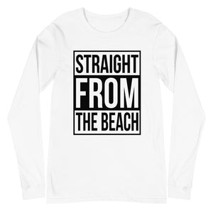 Straight From The Beach Men's Long Sleeve Beach Shirt - Super Beachy