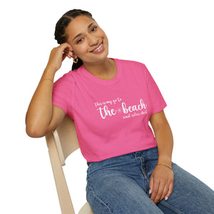 THIS IS MY GO TO THE BEACH AND RELAX WOMEN'S BEACH SHIRT