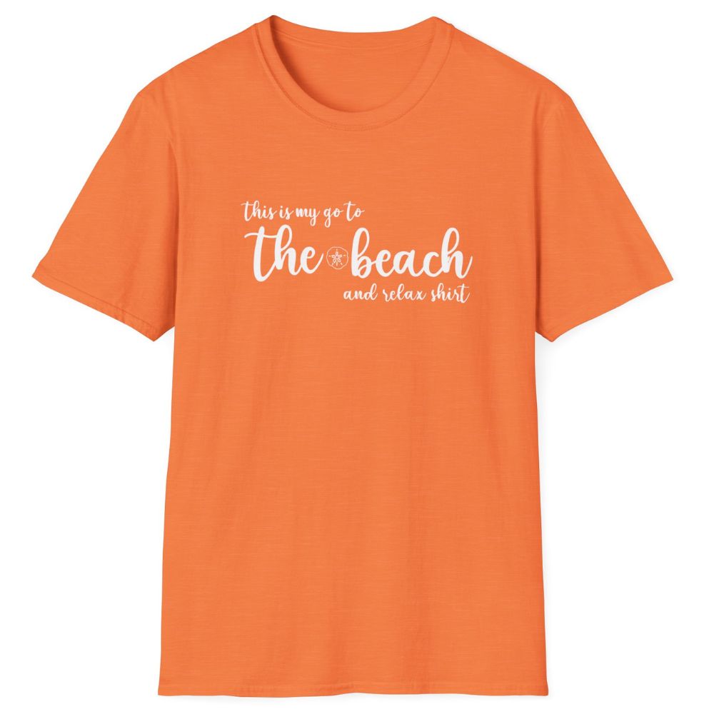 THIS IS MY GO TO THE BEACH AND RELAX WOMEN'S BEACH SHIRT