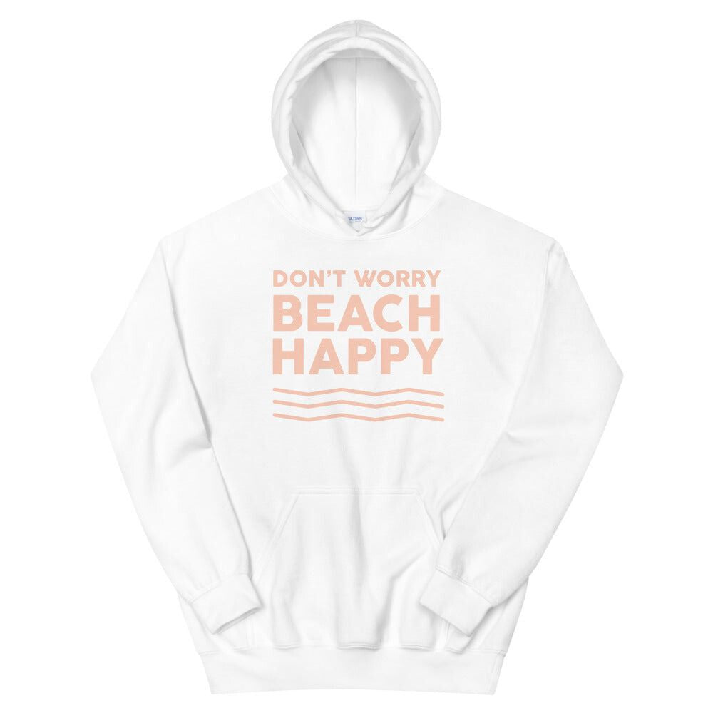 Don't Worry Beach Happy Women's Beach Hoodie