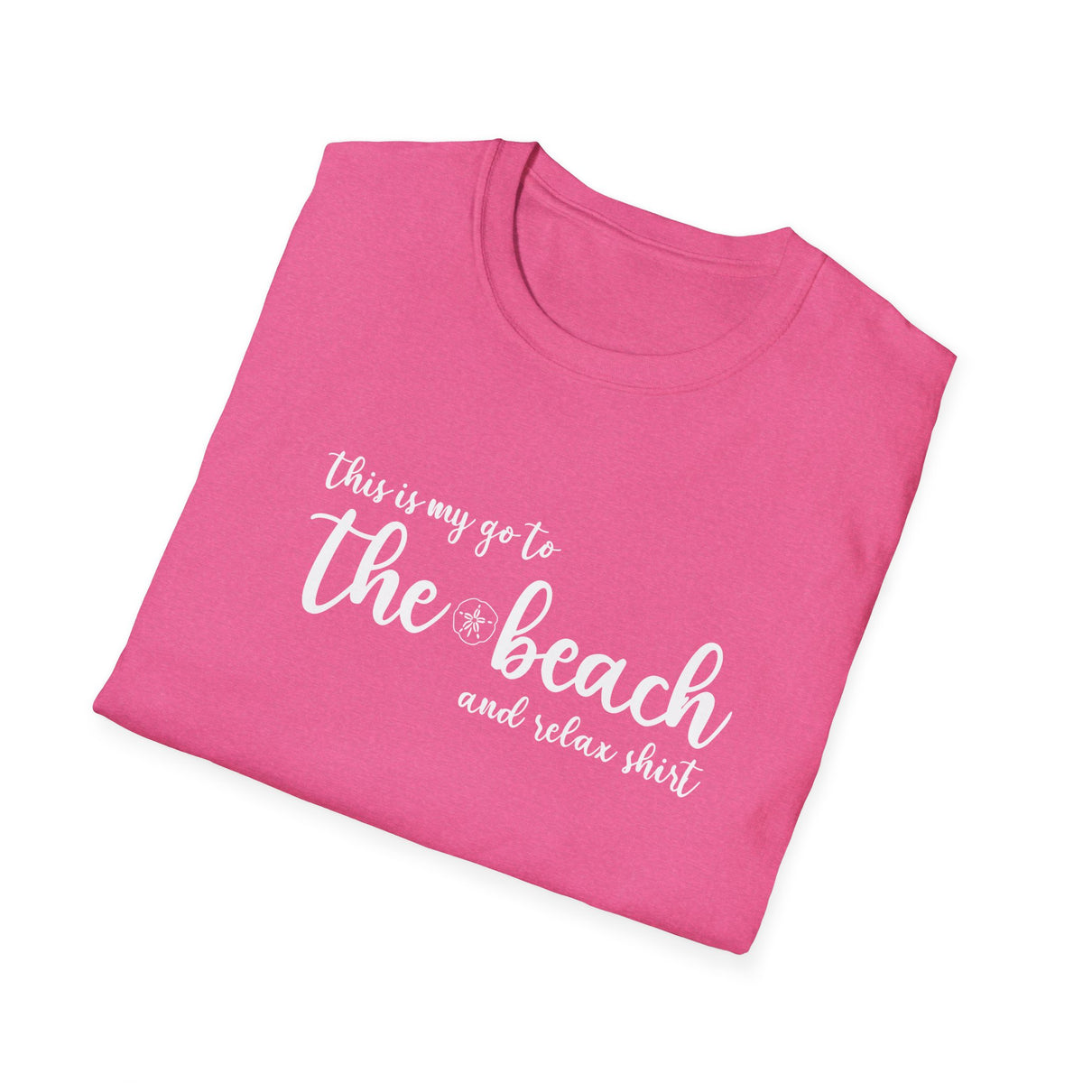 THIS IS MY GO TO THE BEACH AND RELAX WOMEN'S BEACH SHIRT