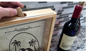 No Whining at This Beach House Wine Bottle Cork Keeper - Shipping Included