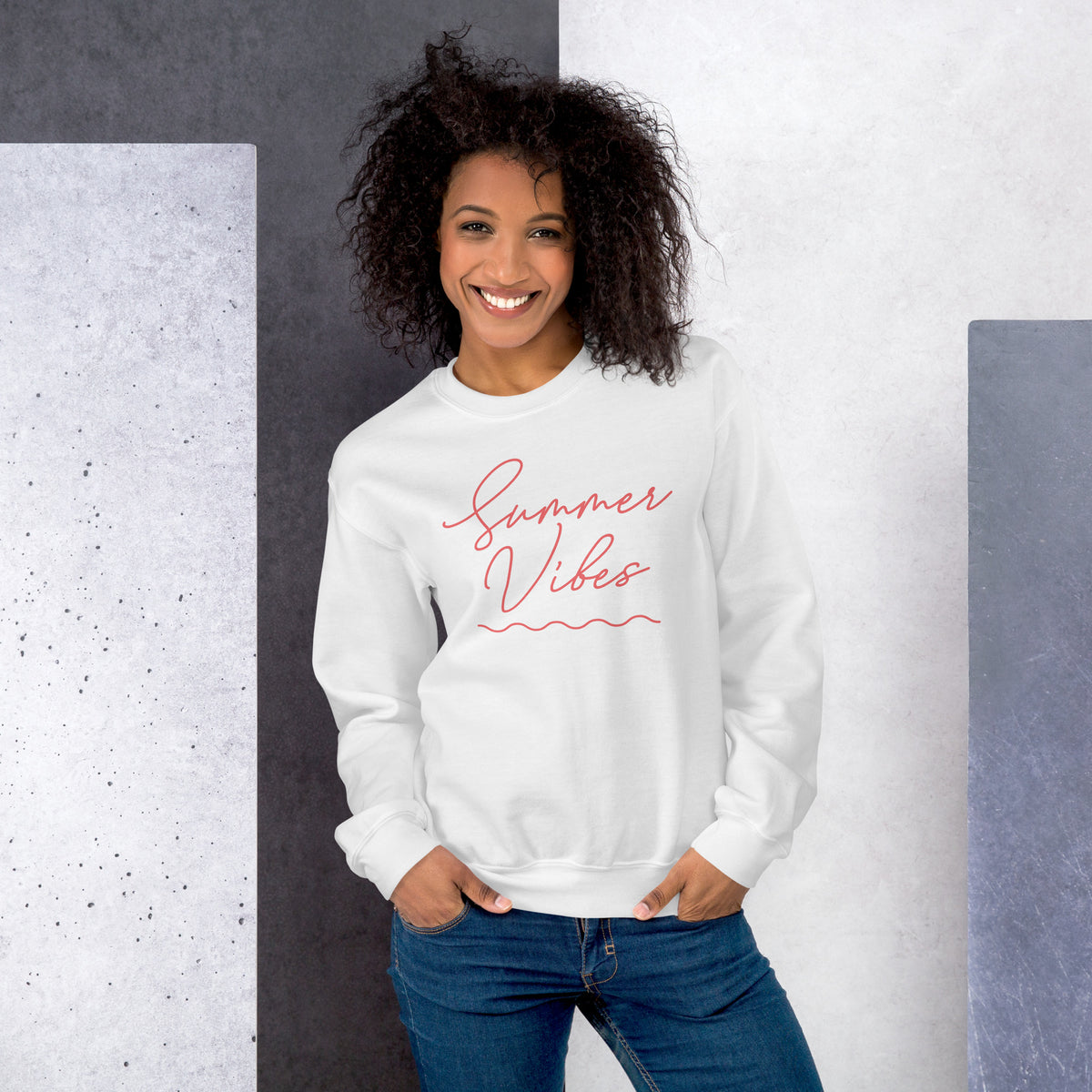 Summer Vibes Women's Beach Sweatshirt