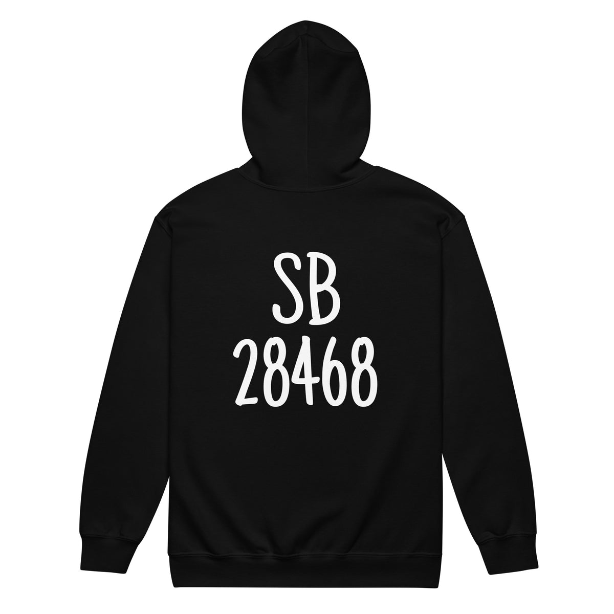 Sunset Beach NC 28468 ZipCode Zippered Unisex Hoodie