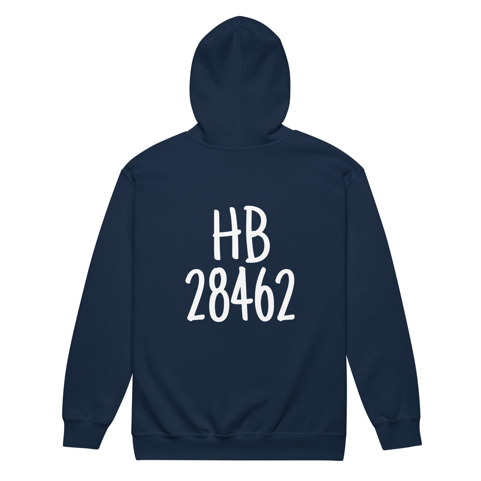Holden Beach NC 28462 ZipCode Unisex Zippered Hoodie