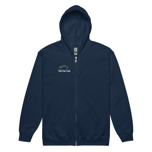 Bald Head Island NC 28461 ZipCode Unisex Zippered Hoodie