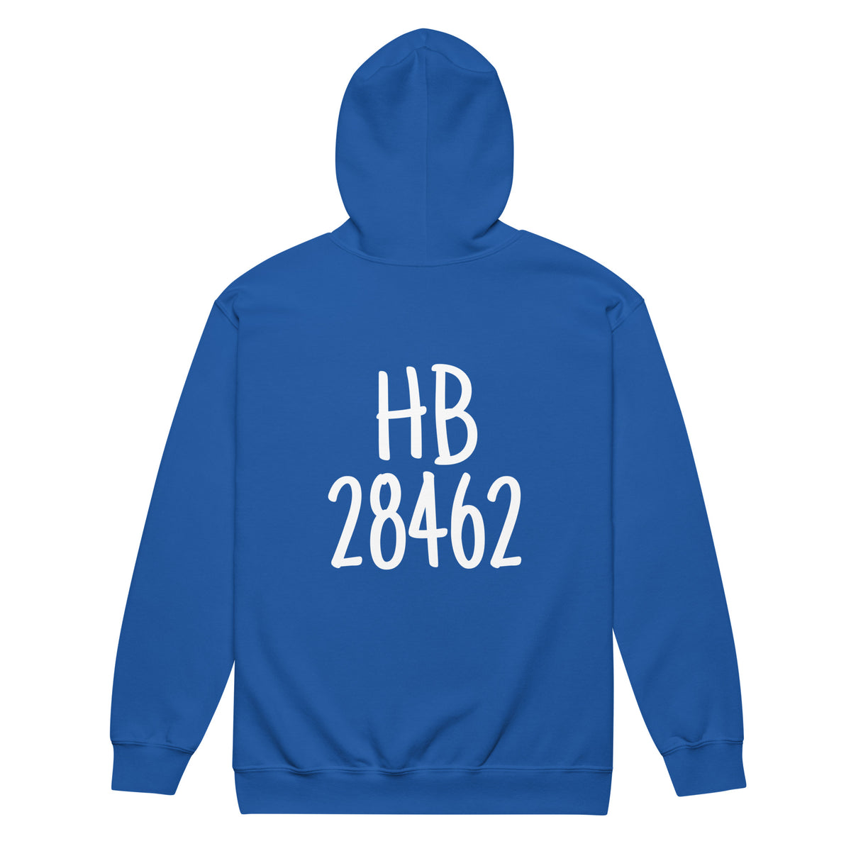 Holden Beach NC 28462 ZipCode Unisex Zippered Hoodie