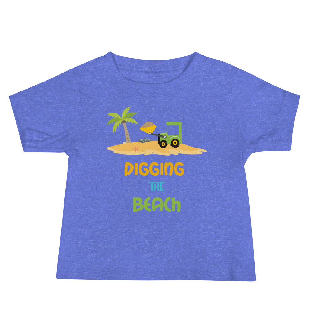 Digging The Beach Baby Boys' T-shirt - Super Beachy