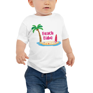 Beach Babe Baby Girls' T-Shirt - Super Beachy