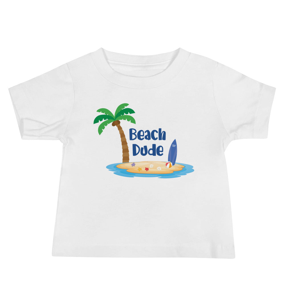 Beach Dude Baby Boys' T-Shirt - Super Beachy