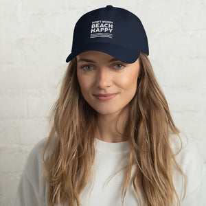 Don't Worry Beach Happy Adult Beach Hat