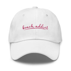 Beach Addict Adult Beach Hat