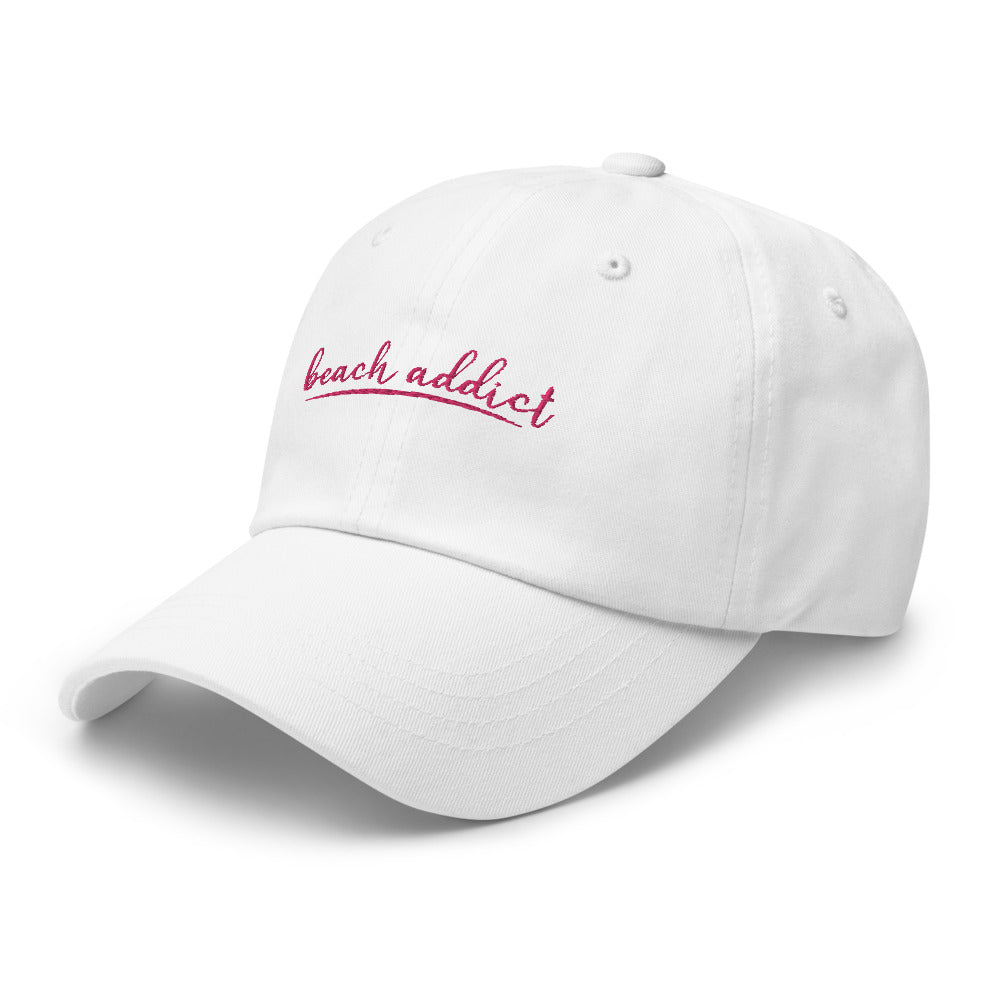 Beach Addict Adult Beach Hat