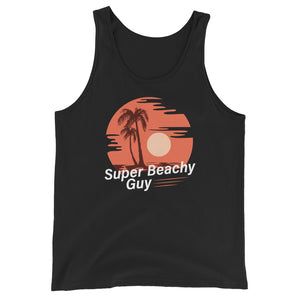Super Beach Guy Men's Beach Tank Top - Super Beachy