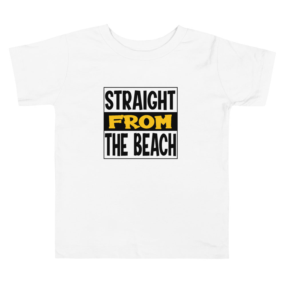 Straight From The Beach Toddler Boys' Beach T-shirt - Super Beachy