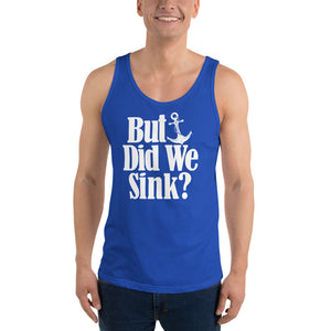 But Did We Sink Men's Beach Tank Top - Super Beachy