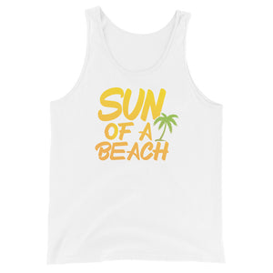 Sun Of A Beach Men's Beach Tank Top - Super Beachy