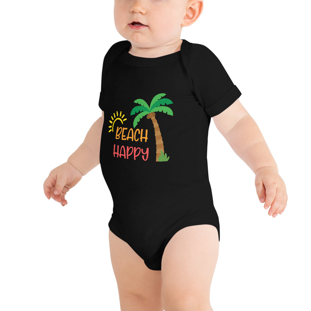 Beach Happy Baby Girls' Onesie - Super Beachy