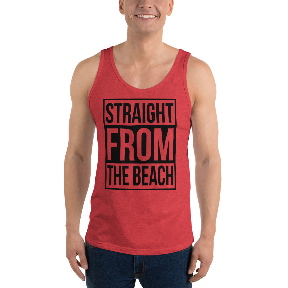 Straight From The Beach Men's Beach Tank Top - Super Beachy