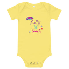 Salty Lil Beach Baby Girls' Onesie