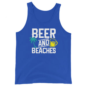 Beer & Beaches Men's Beach Tank Top - Super Beachy