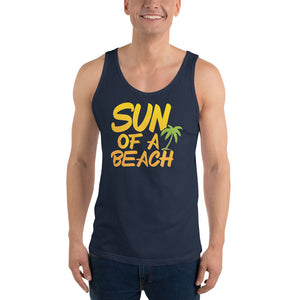 Sun Of A Beach Men's Beach Tank Top - Super Beachy