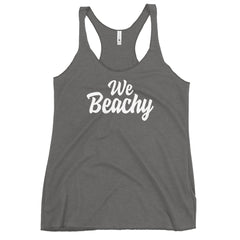 We Beachy Women's Racerback Beach Tank Top