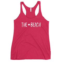 The Beach Women's Racerback Beach Tank Top