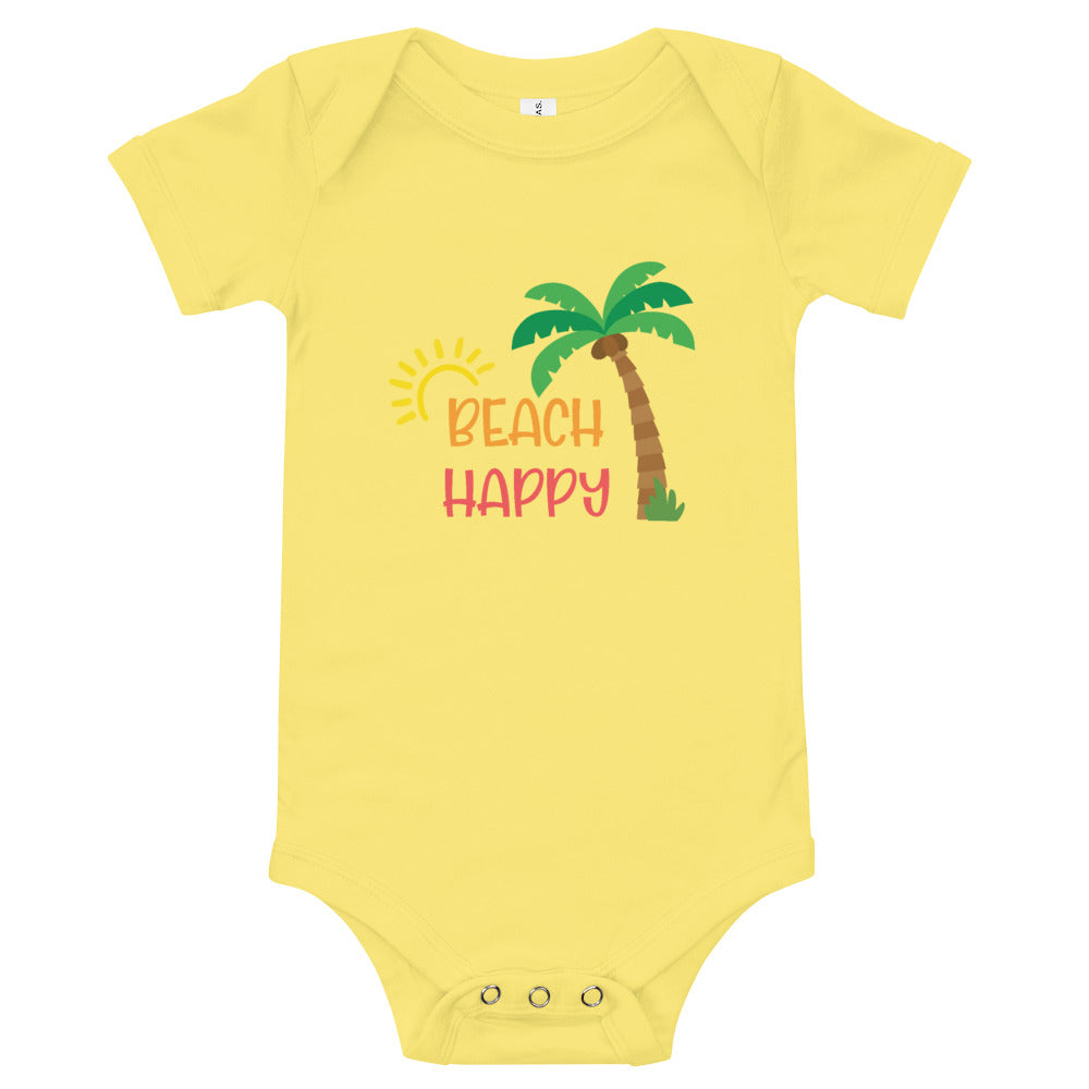 Beach Happy Baby Girls' Onesie - Super Beachy