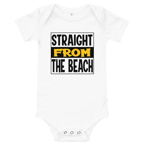 Straight From The Beach Baby Boys' Onesie - Super Beachy