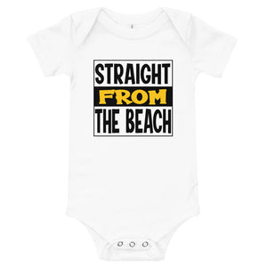 Straight From The Beach Baby Boys' Onesie - Super Beachy