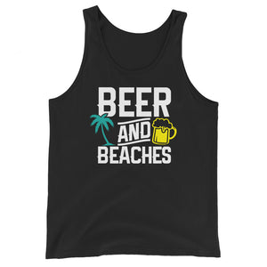 Beer & Beaches Men's Beach Tank Top - Super Beachy