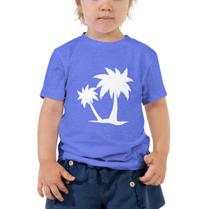 Palm Tree Toddler Girls' Beach T-Shirt - Super Beachy