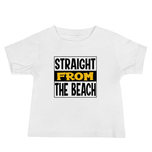 Straight From The Beach Baby Boys' T-Shirt - Super Beachy