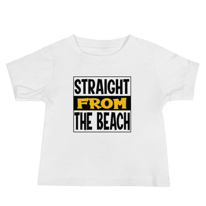 Straight From The Beach Baby Boys' T-Shirt - Super Beachy