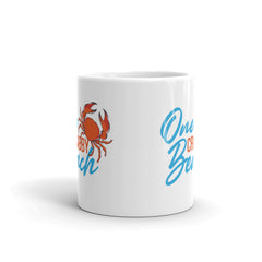 One Crabby Beach Coffee Mug
