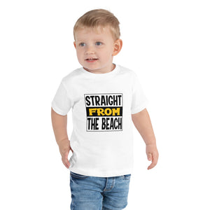Straight From The Beach Toddler Boys' Beach T-shirt - Super Beachy