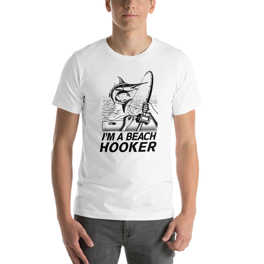 I'm A Beach Hooker Men's Beach T-Shirt - Super Beachy