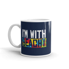 I'm With Beachy Coffee Mug