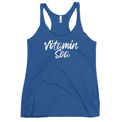 Vitamin Sea Women's Racerback Beach Tank Top