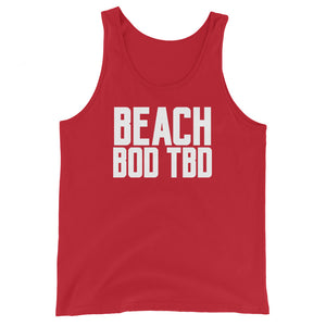Beach Bod TBD Men's Beach Tank Top - Super Beachy