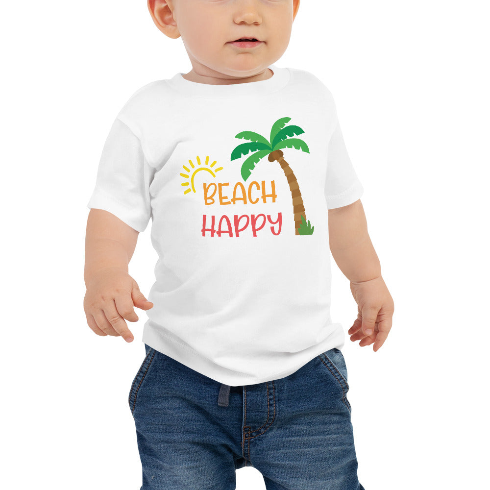 Beach Happy Baby Girls' T-Shirt - Super Beachy